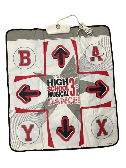 Dance Dance Revolution DDR Mat Pad USB Cable High School Musical 3