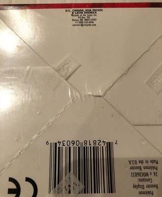 1999 POKEMON BASE UNLIMITED BOOSTER BOX 36 PACKS SEALED NEW 1999 POKEMON BASE UNLIMITED BOOSTER BOX 36 PACKS SEALED NEW