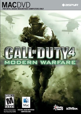 #ad SEALED NEW Call of Duty 4 Modern Warfare Video Game for MAC dvd computer steam $6.60