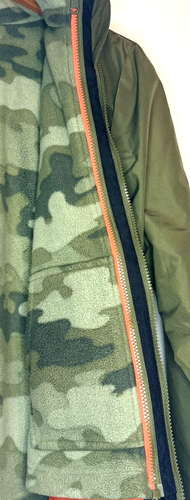 Eddie Bauer Youth Boys Lone Peak 3 in 1 Jacket 14/16 Removable Fleece Lining - Picture 9 of 13