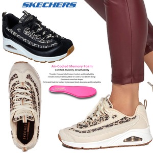 skechers leopard tennis shoes
