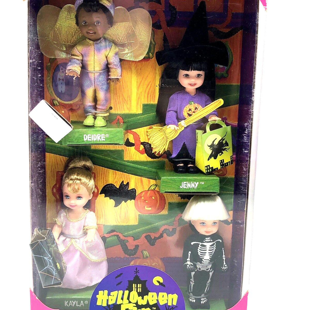 1998 Barbie HALLOWEEN FUN LI'L FRIENDS OF KELLY GIFT SET 23796