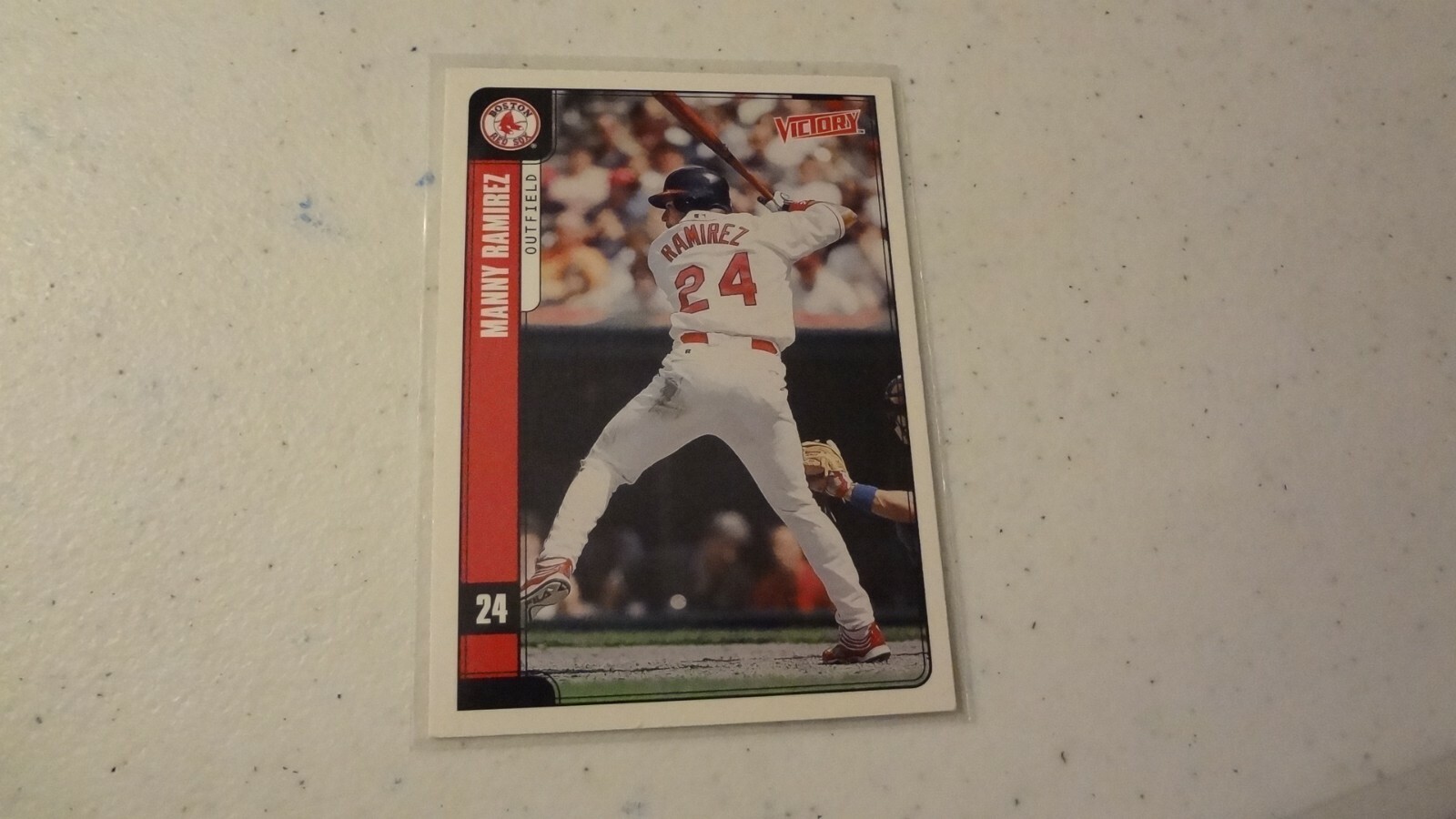 2001 UPPER DECK VICTORY  # 148 MANNY RAMIREZ BASEBALL CARD