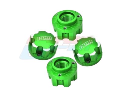 GPM Racing Alu Radmuttern grün GPMXRT005G X-Maxx 8S, XRT VXL, 