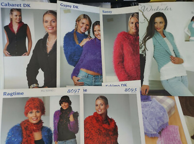 50 Stylecraft Sortiment Strickmuster Restposten Großpackung Damenstricken