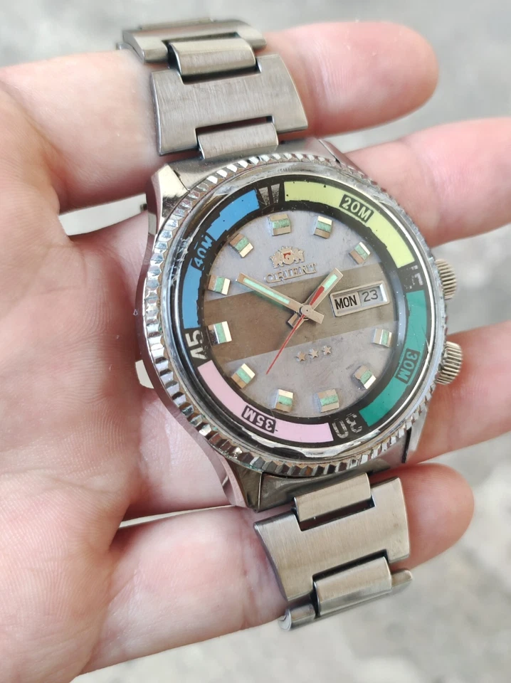 Orient  Sk Sea King 3 Stars Vintage Diver Watch - Immagine 2 di 4