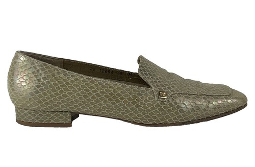 Escarpins Timothy Hitsman En Cuir Crocodile, Taille US 6 M, Couleur Stone Mosaic - NEUFS Sans Boîte