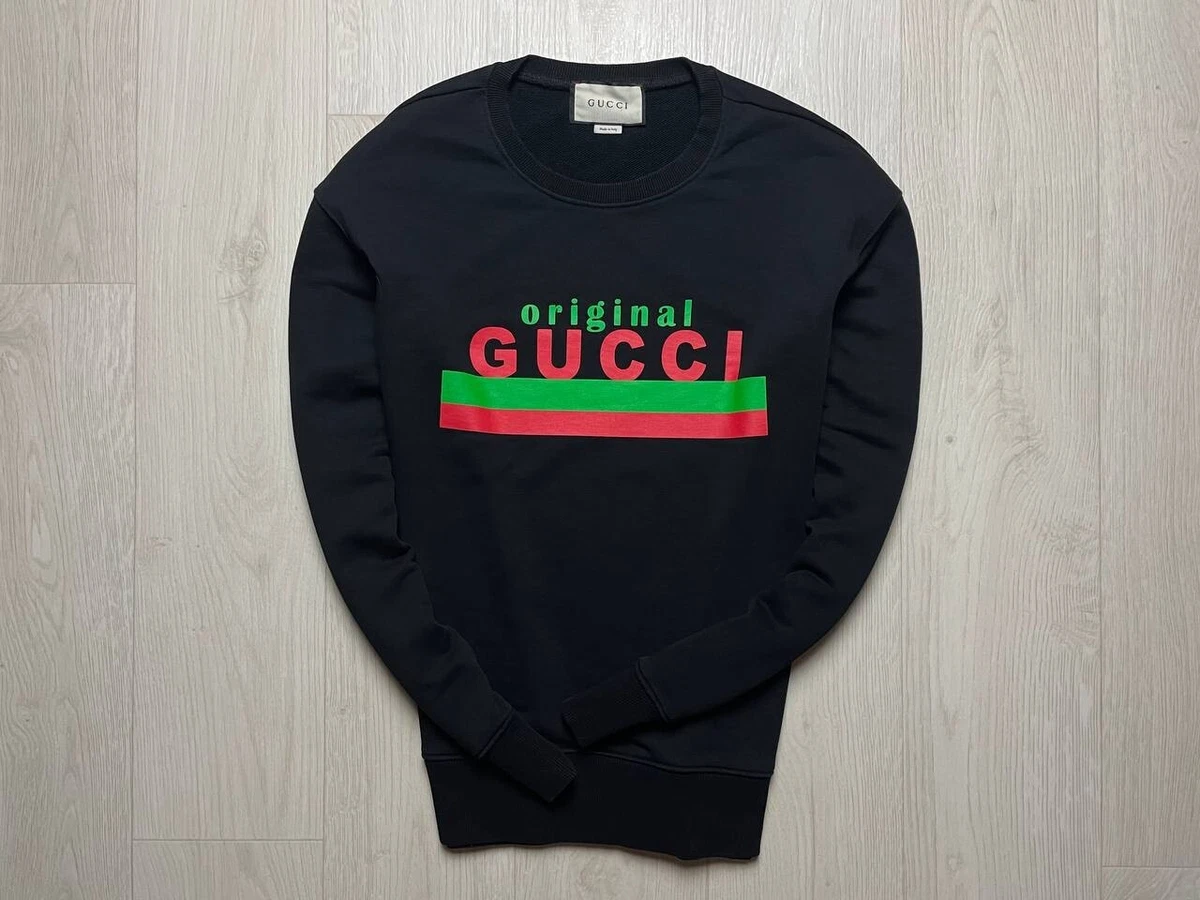 Gucci logo-print longsleeved T-shirt - Black
