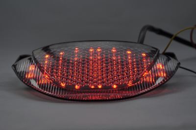 Brake Tail Light LED Smoke with Integrated Turn Signal Honda 2007-2012 CBR 600RR