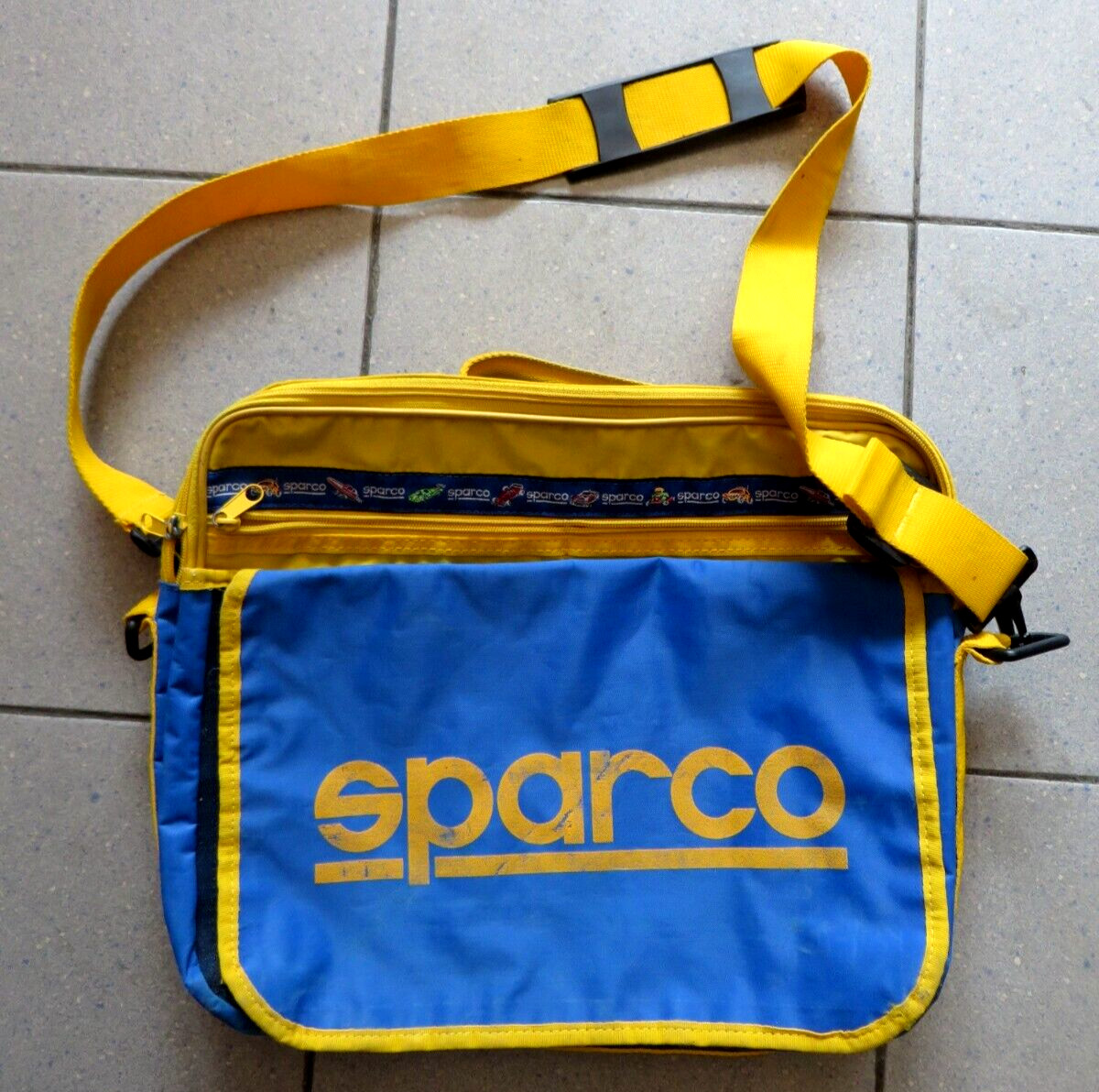 BORSA NAVIGATORE RALLY ORIGINALE ANNI '80 - SPARCO -