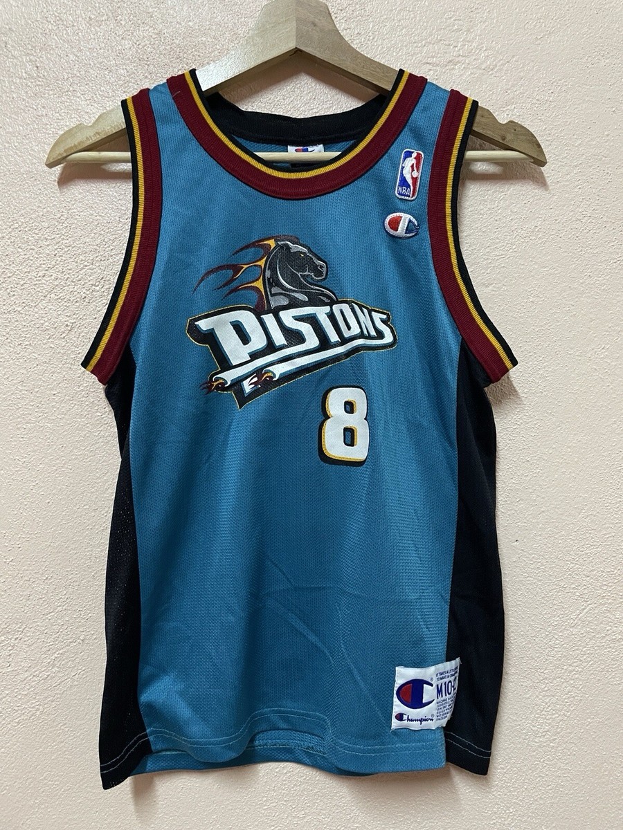 BISON DELE BRIAN WILLIAMS DETROIT PISTONS NBA ALL STAR JERSEY 