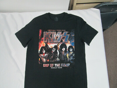 KISS official concert shirt tshirt FINAL TOUR EVER 2019 medium