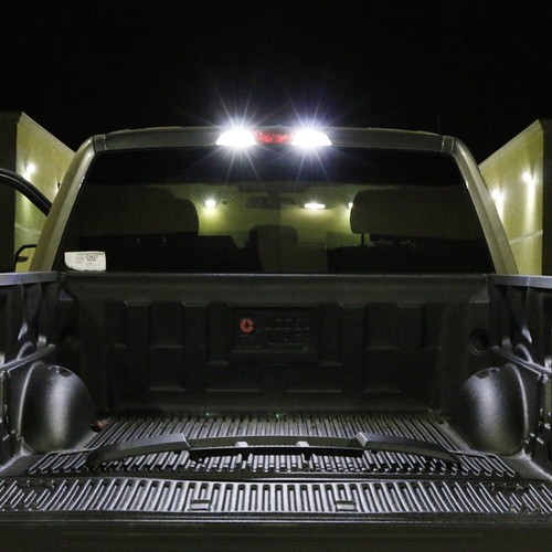 2 White 1 Red 921 912 LED Cargo 3rd Brake Light Bulb for Toyota Tundra 2000-2020 - Foto 11 di 13