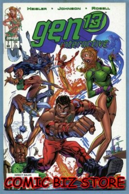 GEN13 INTERACTIVE #2 (1997) 1ST PRINTING BAGGED & BOARDED IMAGE COMIC