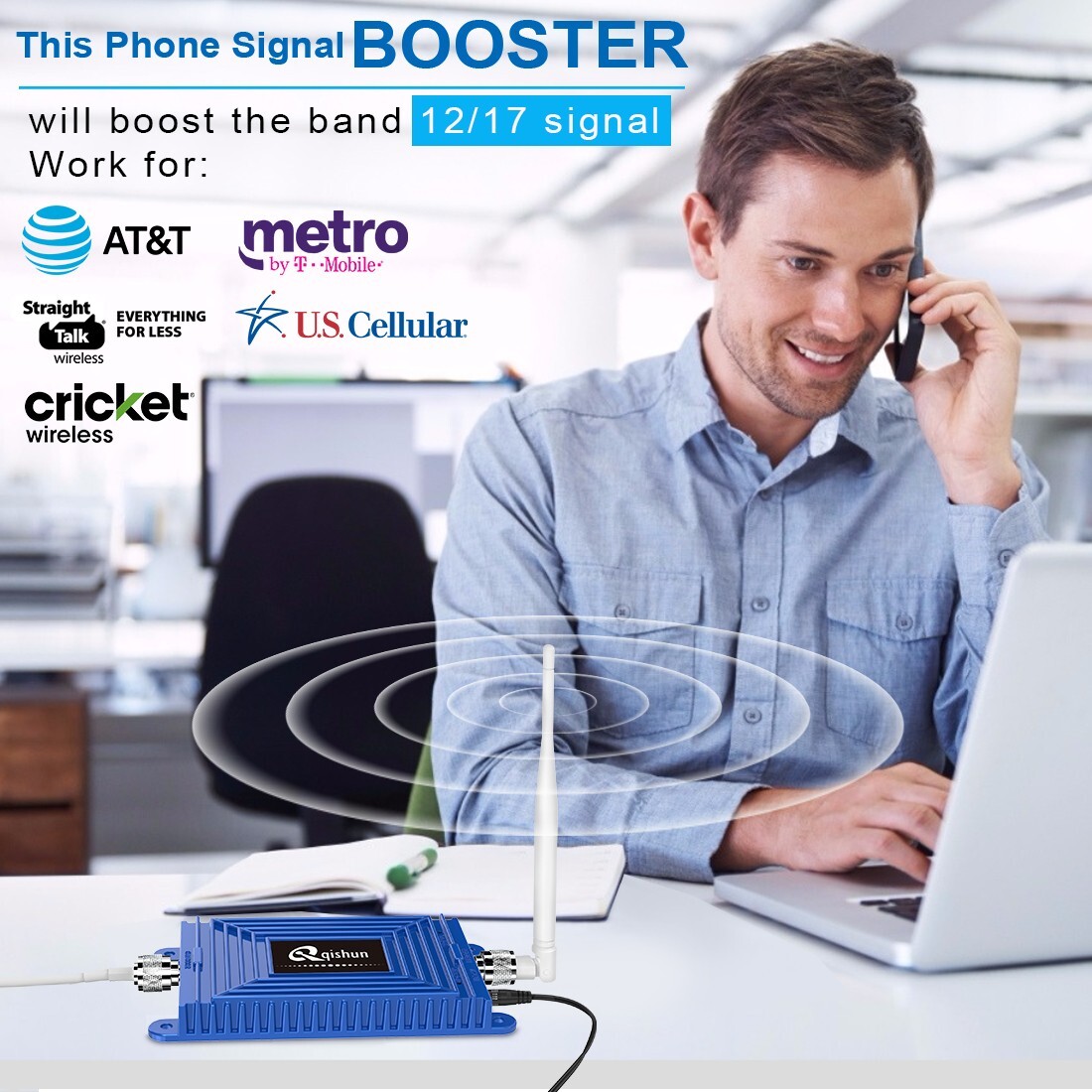 At&t Cricket Wireless Signal Booster Cell Phone Signal Booster