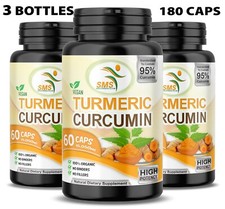TURMERIC 15,050mg EXTREME 95 CURCUMIN TUMERIC EXTRACT CAPSULES ANTIOXIDANT 3 X