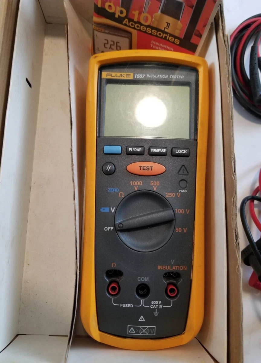 Fluke 1507 Insulation Tester eBay