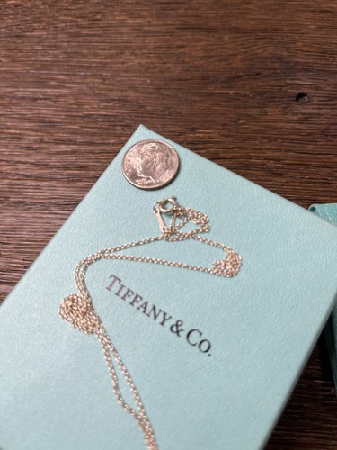 Tiffany and Co. Necklace Loving Heart Picasso Sterling Silver 925 - Picture 4 of 6