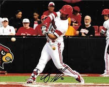 COLBY FITCH HAND SIGNED LOUISVILLE CARDINALS 8X10 PHOTO W/COA