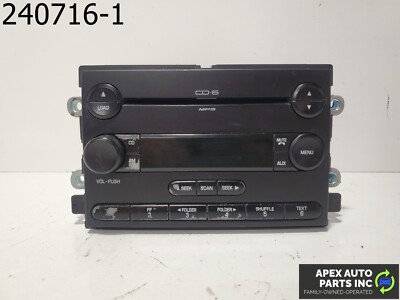 OEM 2006 Ford Freestyle 3L Radio 6 CD DISC Changer MP3 Player STEREO RECEIVER