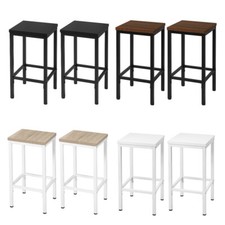 EUGAD 2/4/6er Barhocker Barstühle Küchenhocker Tresenhocker mit Fußstütze Holz