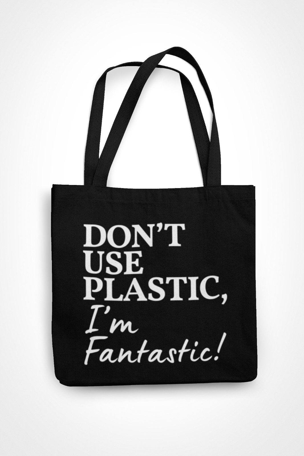 Divertido Bolso No Uses Plástico I'm Fantastic Bolso Reutilizable Descarado Novedad Broma Regalo