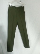 Vtg Military Green Uniform Dress Pants Slacks Unbranded 30/32
