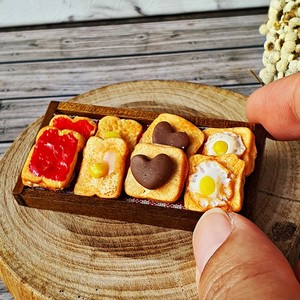 miniature food set