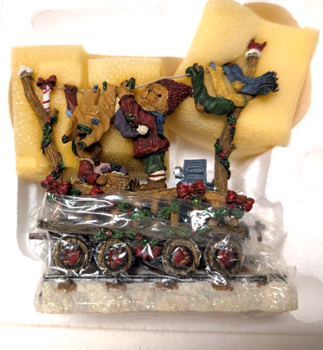 NOS Boyds Bear Danbury Mint 6Pc Santa Bear Special Christmas Train 250412G - Picture 5 of 14