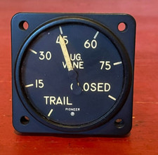 Vintage Bendix Indicator Magnesyn Single Aviation Airplane Gauge #2 Vintage Bendix Indicator Magnesyn Single Aviation Airplane Gauge #2