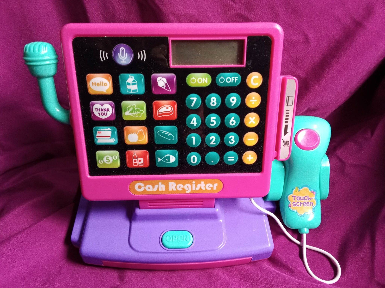 プレイゴ キャッシュレジスター タッチスクリーン付き サウンド付き Pilates Plus