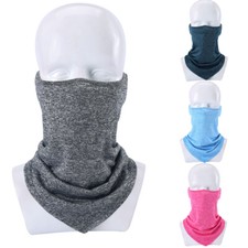 Summer Thin Neck Gaiter Face Mask Cover Scarf Bandana Motorcycle Cycling Mask US