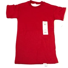 New Hartwell Men's Athletic Reversible T-Shirt - Size XLarge Red/White