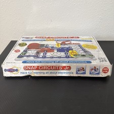 ELENCO Snap Circuits Jr. 100 Experiments Electronics Discovery Kit IN GOOD CON 