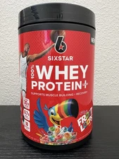 Six Star 100% Whey Protein Plus Kelloggs Froot Loops Gluten Free EXP 17 JUL 2026