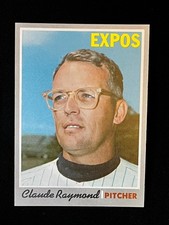 1970 Topps Claude Raymond #268 Montreal Expos Nm