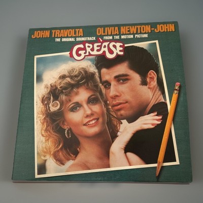 Grease Original Soundtrack Double Vinyl LP Record Album 1978 travolta 