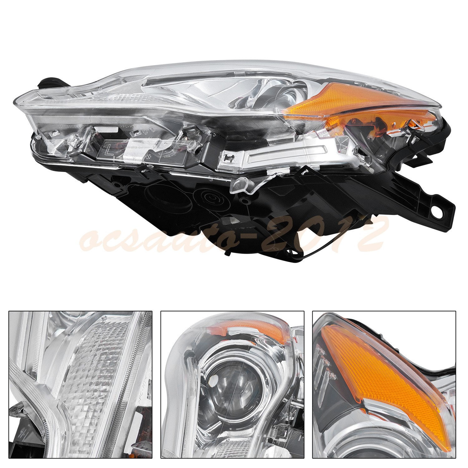 For Maserati Quattroporte Left &Right Side Headlight Assembly 2014-2017 89102323