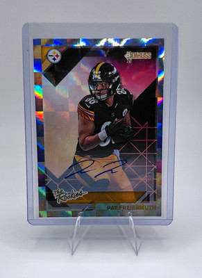 2021 Panini Donruss Pat Freiermuth Steelers #TR-PFR Rookies Auto 033/299