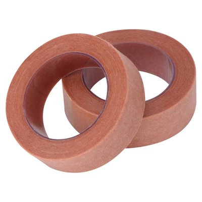 2Pcs Eyelash Grafting Tape Roll Fiber Tapes Beauty Salon Strip (Brown) - Image 1 of 4