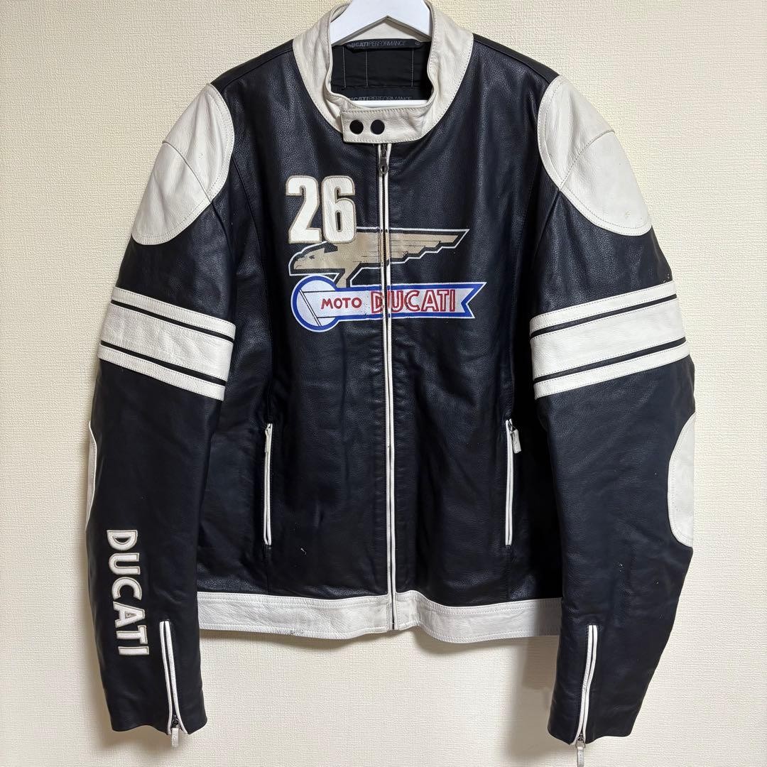 Ducati Performance Leather Jacket Rider Italy Made - image 1