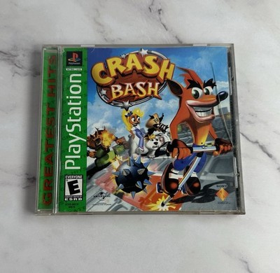Crash Bash (Sony PlayStation 1, 2000) Complete W/Manual & Tested - Greatest Hits