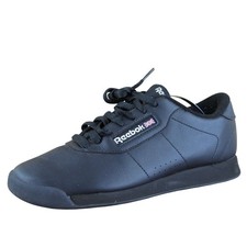Reebok Women's Classic Sneaker Black Synthetic Sz 7.5 Medium Gently Used 2025