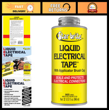 Liquid Electrical Tape - Flexible Protection for Frayed Cables, Terminals  Spli
