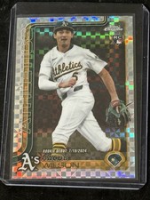 2025 Topps Chrome Update - Jacob Wilson RC Debut #USC150 X-Fractor Oakland