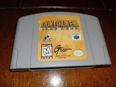 Duke Nukem Zero Hour N64 Authentic, Tested - Nintendo 64 - cartridge only