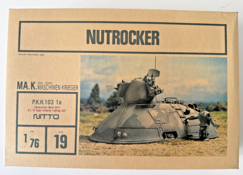 Maschinen Krieger NUTROCKER PKH 103 1a by NITTO a 1/76 scale multi media kit