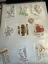 Music Sticker Lot