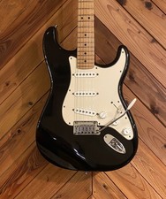 Fender American Stratocaster BLACK MAPLE FB o15055