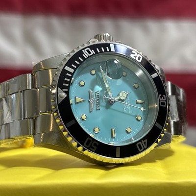 Invicta Pro Diver 50852 T-blue On Stainles Steel-NEW/BOX